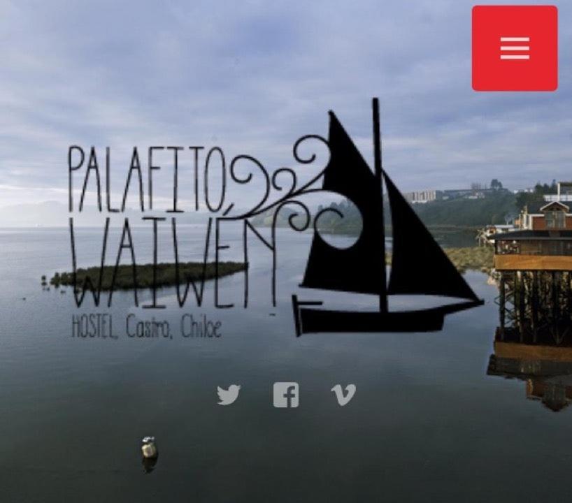 Hostal Palafito Waiwen Castro Exterior foto